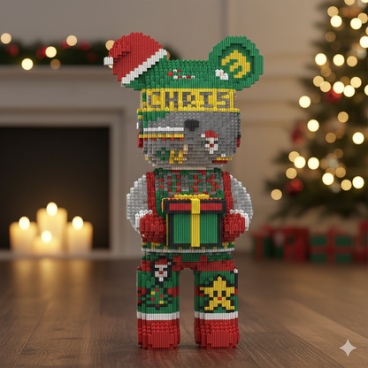 Christmas Bear™ Ours Géant à Assembler (43cm)